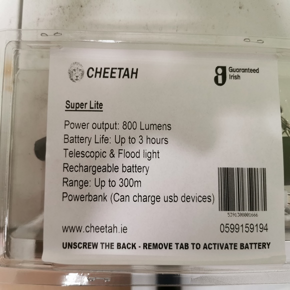 Cheetah Super Lite Torch